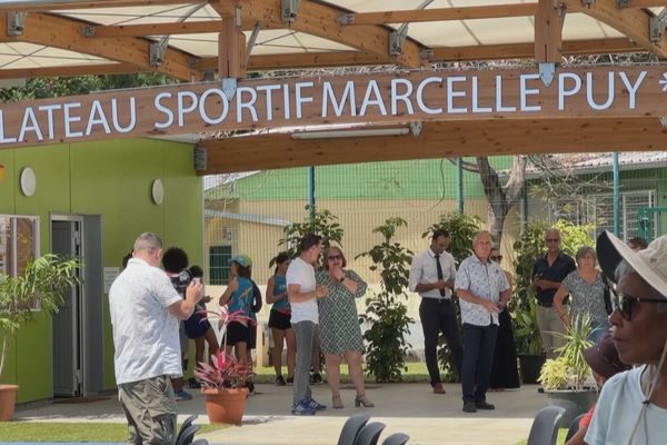 Un plateau sportif au nom de Marcelle Puy