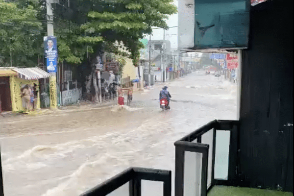 Inondation en Répubique dominciaine (23 août 2023).