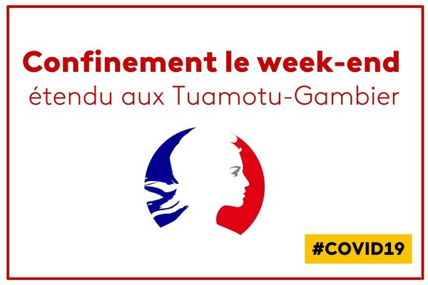 Confinement le week-end étendu aux Tuamotu-Gambier