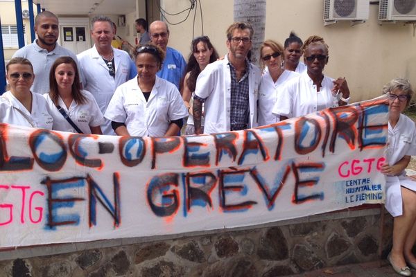 Grève hôpital SXM