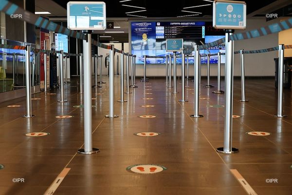 L'aéroport Roland Garros à Sainte-Marie