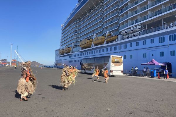 Retour croisiéristes Nouméa 10 novembre 2024