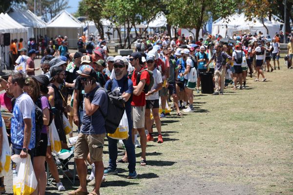 La remise des dossards du Grand Raid 2024 à Saint-Pierre