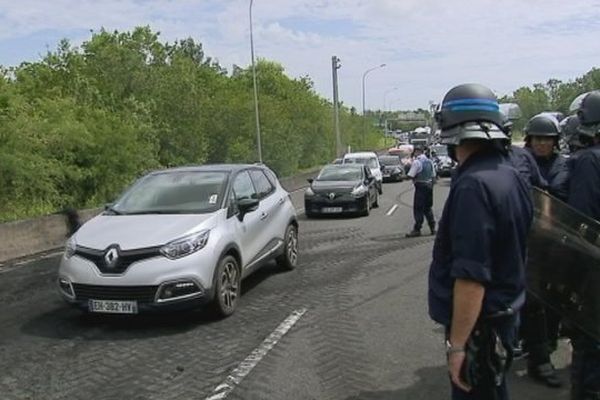 Reprise de la circulation Gabarre