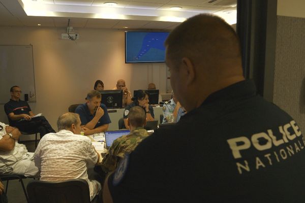 Exercice cyclone au Haut-commissariat