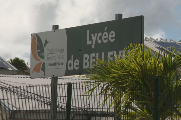 Lycée de Bellevue à Fort-de-France.
