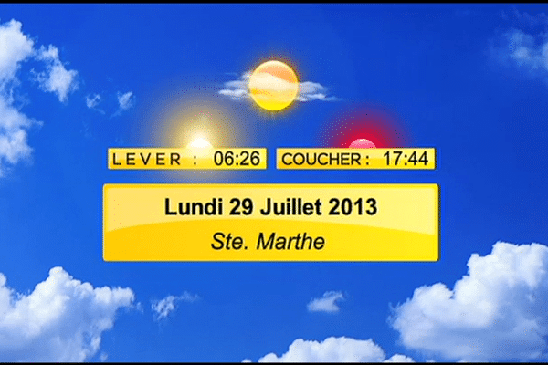 meteo lundi 29 juillet