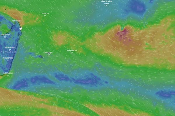 Ashley première tempête tropicale 2022/2023