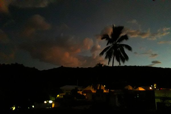 Ciel nocturne sur Saint-Paul