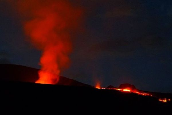 Eruption de La Fournaise le 21 février 2019