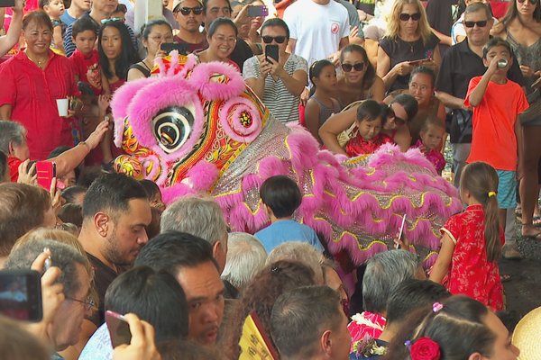 Le temple Kanti en fête pour les festivités du nouvel an chinois, l 18 février 2024.