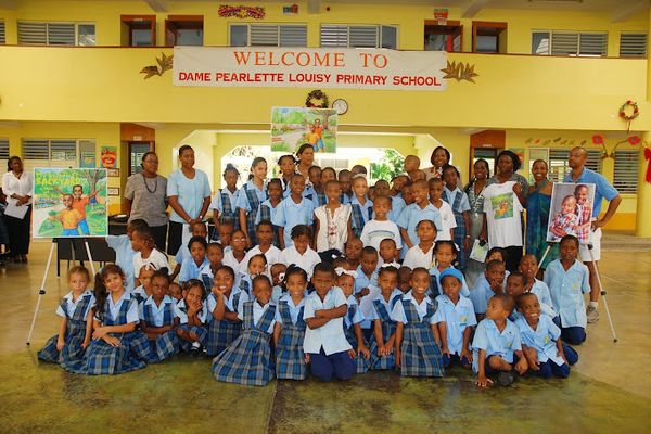 L'ecole primaire de Dame Pearlette Louisy à Sainte-Lucie