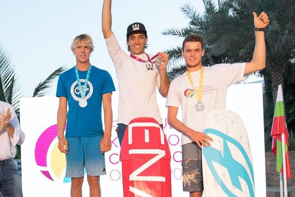 Titouan Galea 3e du championnat du monde de Formula Kite Class en U21