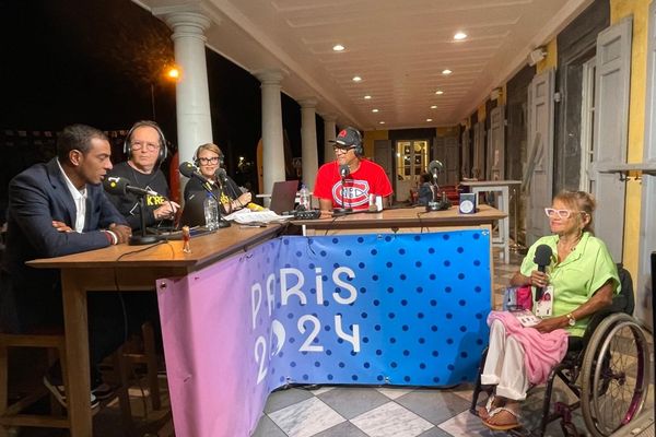 Les équipes de Réunion La 1ère sont en direct de Saint-Paul