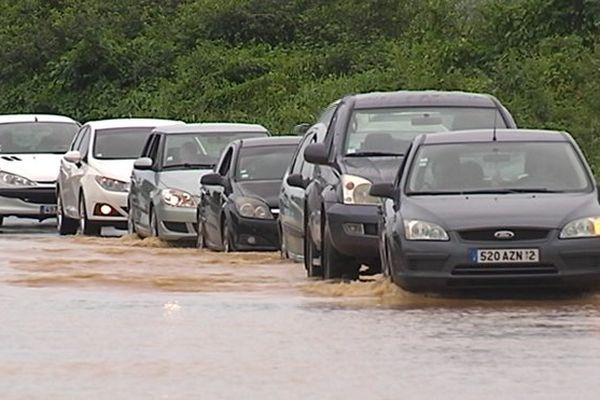 La RN5 inondée... cela fait des années que cela dure!