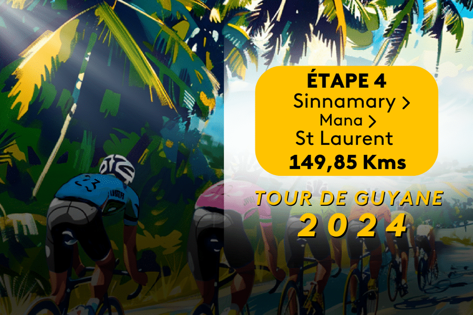 REPLAY. Tour de Guyane 2024 Terry TSANG YEE MOÏ offre la première