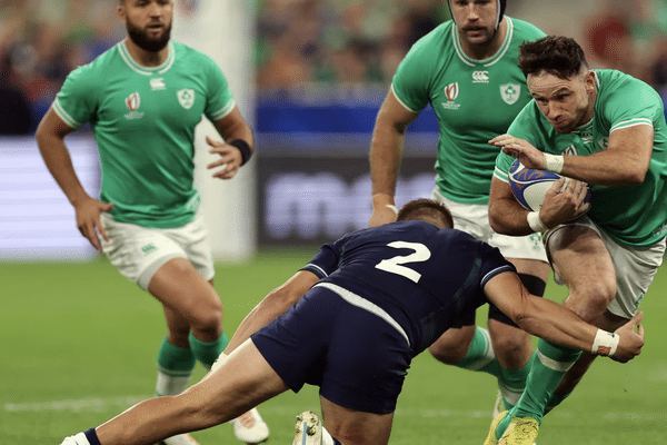 L'Irlande a dominé l'Ecosse pour le dernier match de poule.