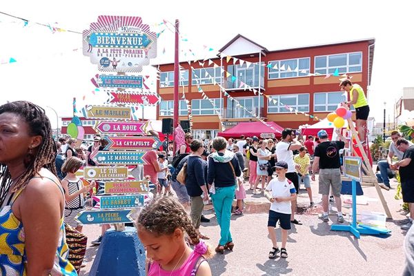 La grande nouveauté : la fête foraine pour les enfants