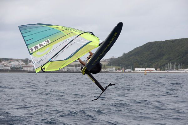 Thomas Goyard aux Championnats du monde de RS:X convertible