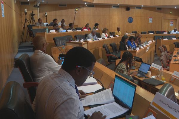 Séance plénière de l'Assemblée de la CTM.