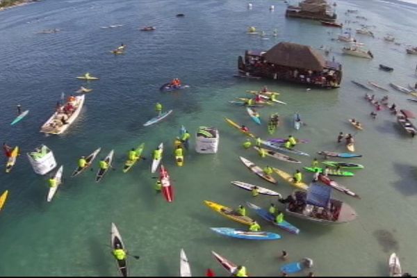 Paddle à Punaauia