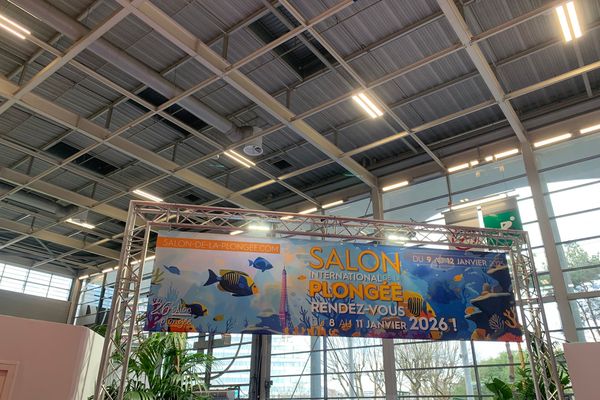 Le 26eme salon international de plongée se tient en ce moment à Paris, Porte de Versailles.