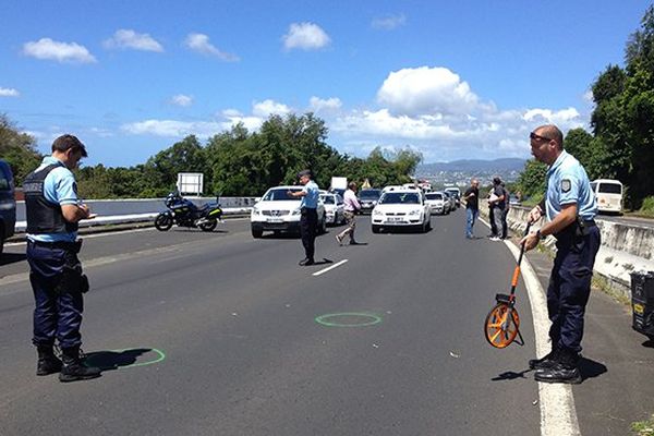 Gendarmes blessés à Ducos