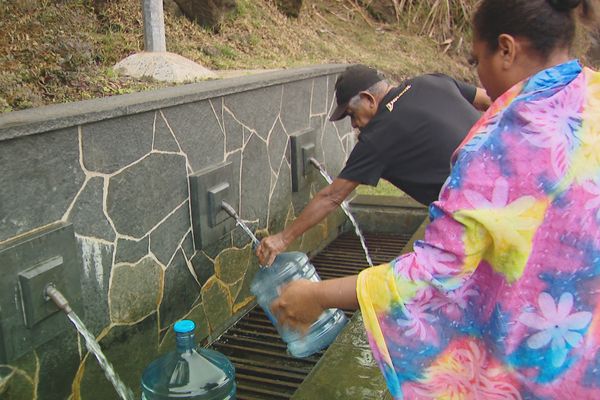 La fontaine du Mont-Dore est très prisée par les habitants.