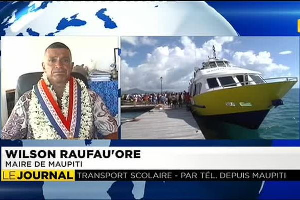 Faute de desserte maritime, les lycéens de Maupiti prennent l’avion