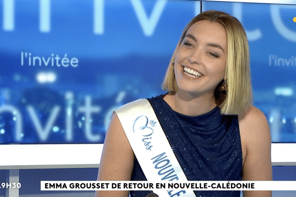 Emma Grousset, Miss Nouvelle-Calédonie 2023 évoque ses projets à venir.