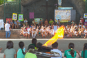 Peace Run, le relais qui porte la flamme de la paix dans les écoles