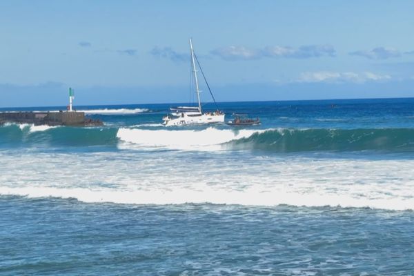 Les professionnels du port de Saint-Gilles se préparent à un nouvel épisode de forte houle.