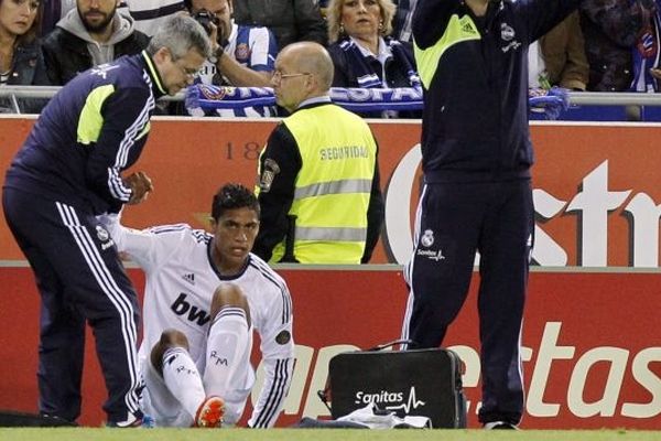 Raphael Varane blessé Real Madrid