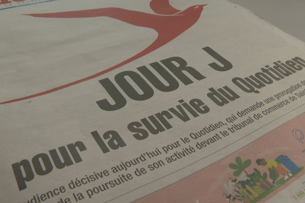 Jour J pour Le Quotidien de La Réunion ce mercredi