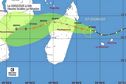 Océan Indien : la dépression tropicale n°7 poursuit route en direction de l'Ouest-Nord-Ouest