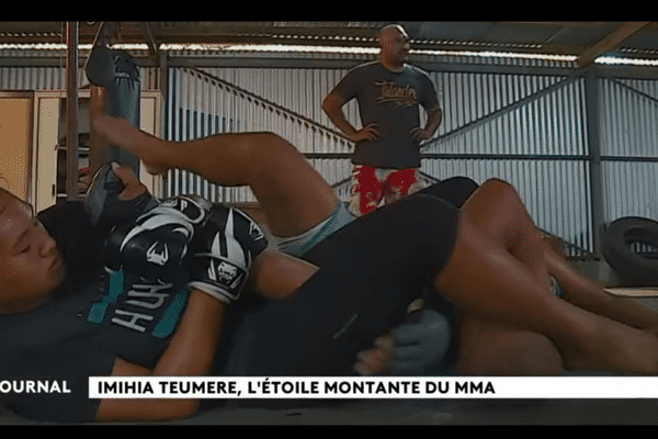 Imihia Teumere, étoile montante du MMA.