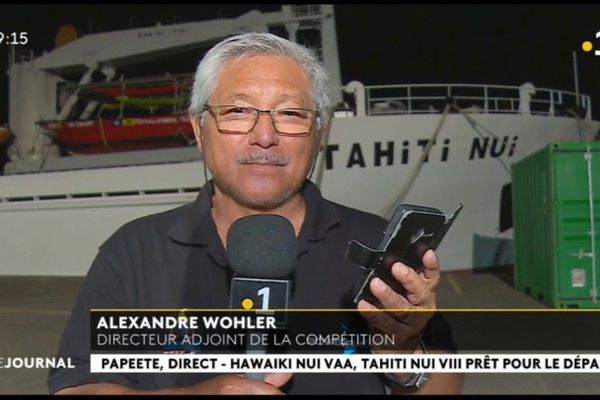 Invité du journal, Alexandre Wohler, directeur adjoint de la compétition Hawaiki Nui