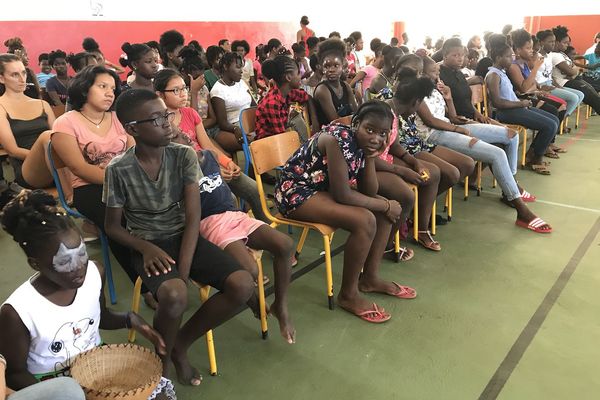 Les collégiens face à Miremonde