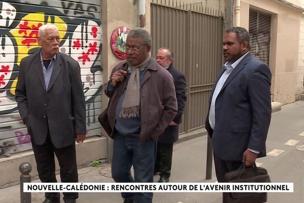 Rencontre d'une délégation du FLNKS avec la France Insoumise