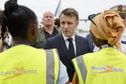 Emmanuel Macron à Mayotte pour se rendre compte de la désolation après le passage du cyclone Chido