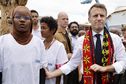 Visite présidentielle : cinq jours après le passage du Cyclone Chido, Emmanuel Macron est à Mayotte