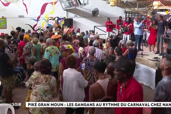 Piké gran moun : les gangans au rythme du carnaval chez Nana