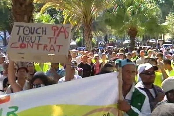 Manifestation emplois verts