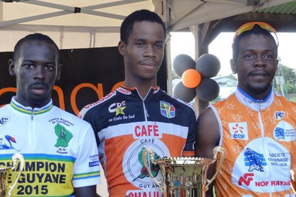 Le podium du Grand Prix Orange 2015