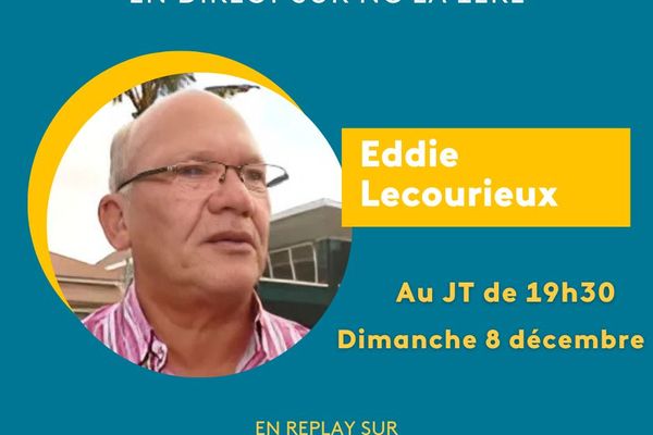 Eddy Lecourieux, maire du Mont-Dore, invité du journal télévisé de ce dimanche 8 décembre 2024.