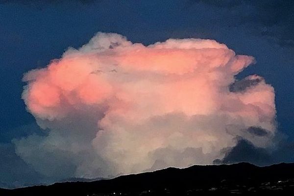 Cumulus sur La Réunion avril 2019