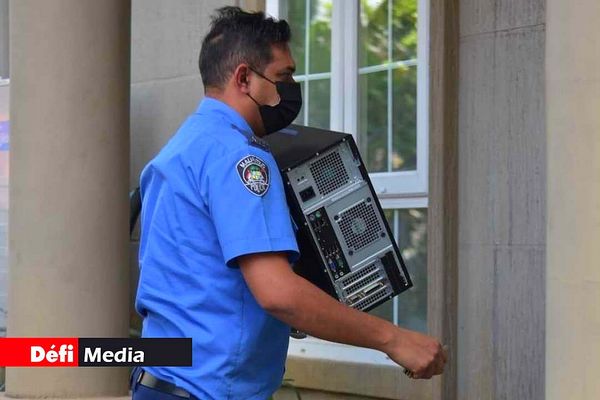 Les policiers mauriciens ont saisi de l'ordinateur du pédophile présumé