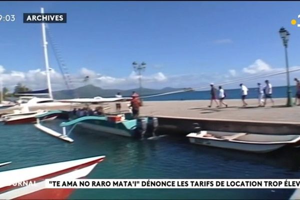 Désappointement des prestataires touristiques de la gare maritime d’Uturoa