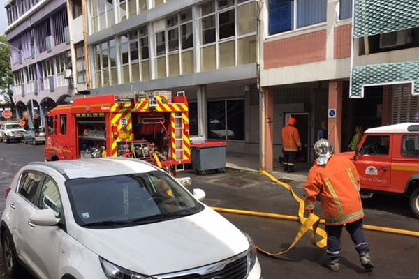 OPT : un exercice d'incendie au second étage