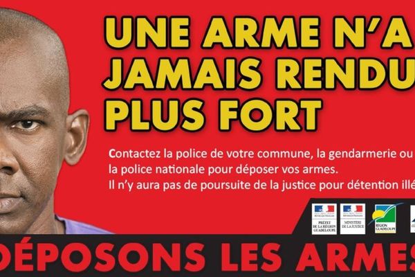 Campagne "Déposons les armes"